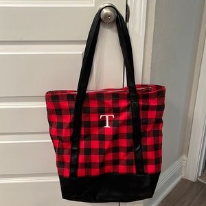 T Monogrammed bag